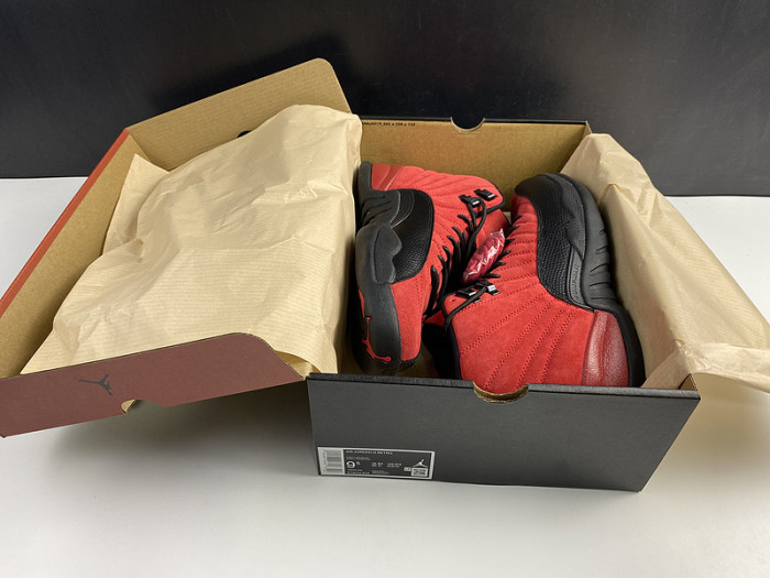 air jordan 12 retro reverse flu game ct8013-602