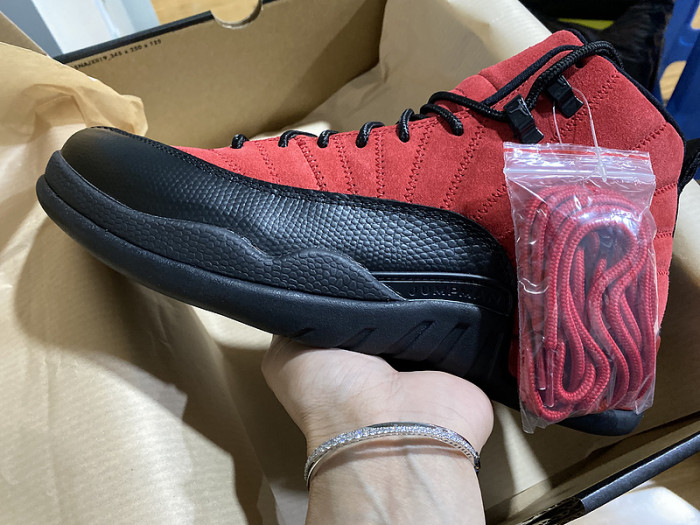 air jordan 12 retro reverse flu game ct8013-602
