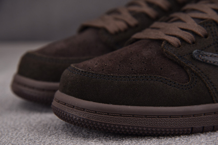 Kids Jordan 1 Retro Low OG SP Travis Scott Velvet Brown DO5442-202