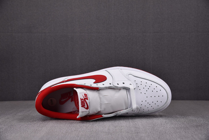 air jordan 1 retro low“white varsity red”