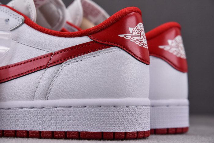 air jordan 1 retro low“white varsity red”