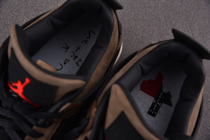 jordan 4 retro travis scott olive