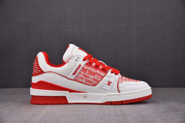 l&v trainer white and red