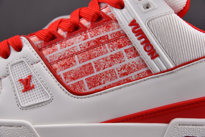 l&v trainer white and red