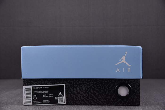 air jordan 3 retro unc (2020) ct8532-104