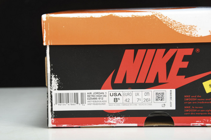 jordan 1 retro high og lost and found