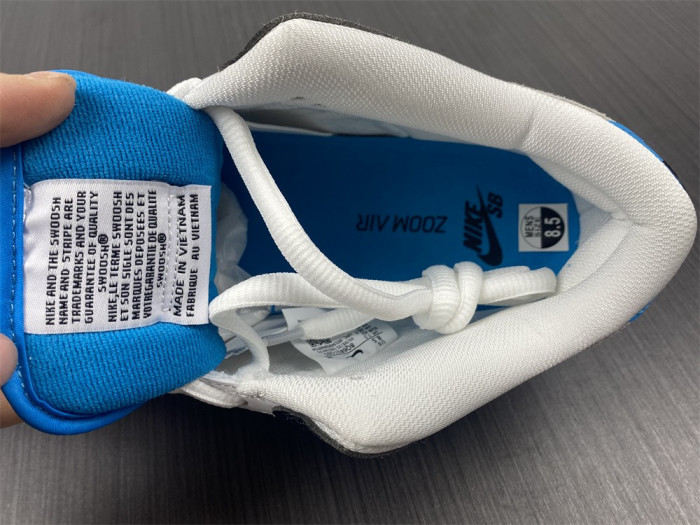 nike sb dunk low laser blue - bq6817-101