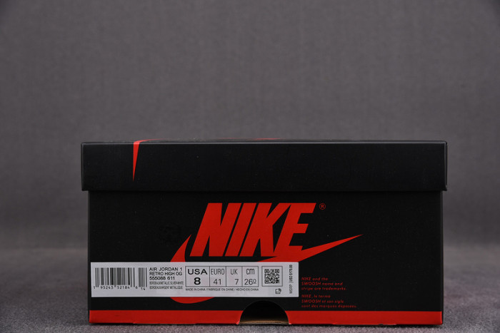 jordan 1 retro high og bordeaux - 555088-611