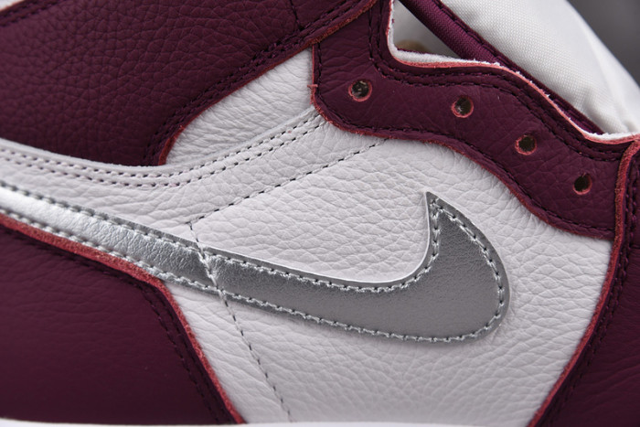 jordan 1 retro high og bordeaux - 555088-611