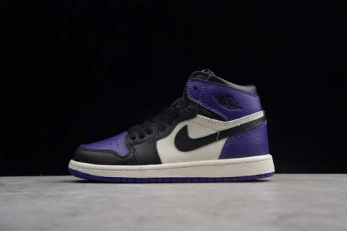 AIR JORDAN 1 RETRO HIGH COURT PURPLE Kids-555088-501
