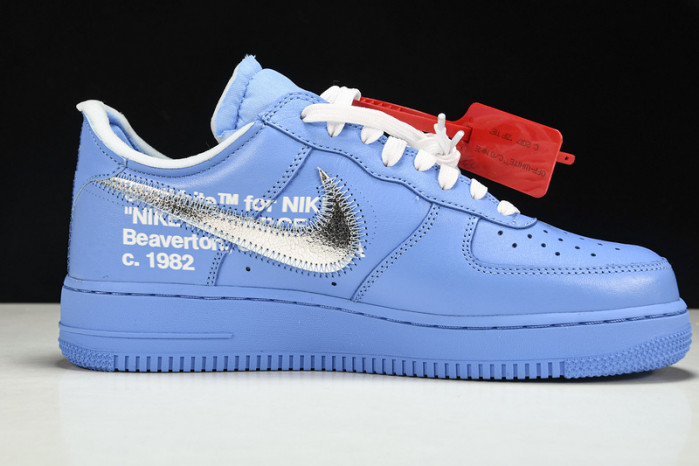 nike air force 1 low fw mca university blue ci1173-400