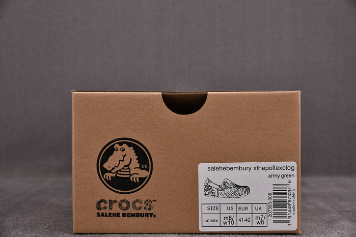 salehe bembury x Cr*0*s pollex clog“cucumber”