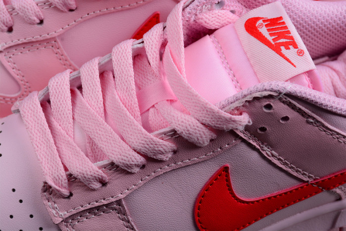nike dunk low triple pink (ps)