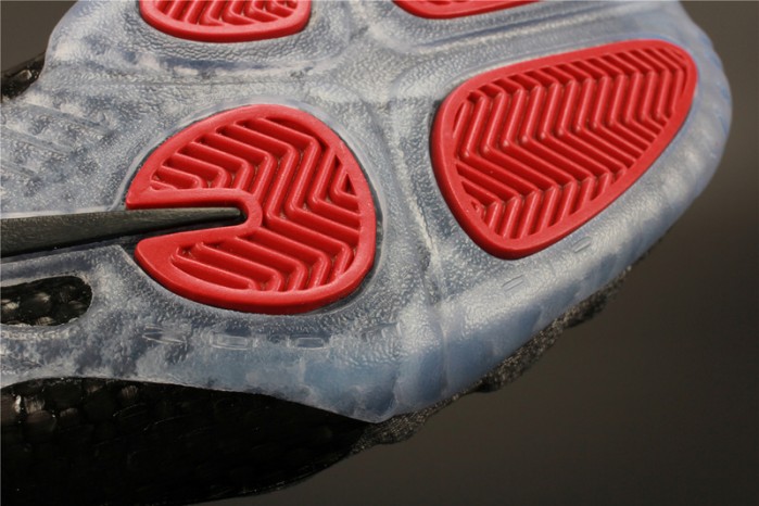 nike air foamposite pro "tech fleece" dark grey mens 624041-007