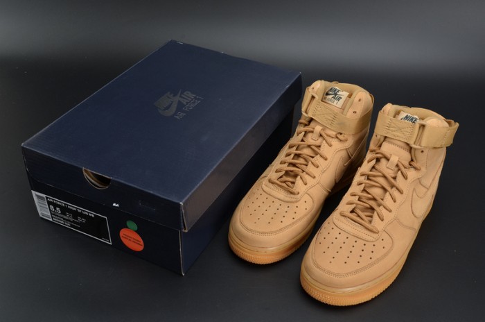 nike air force 1 high “flax” 882096-200