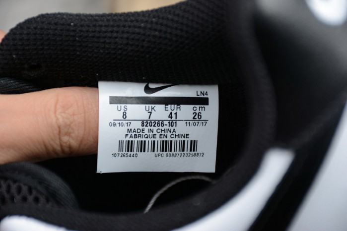 nike air force 1 low returns white/ black 820266-101