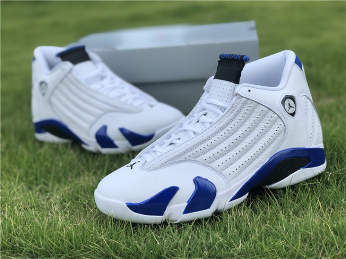air jordan 14 retro white hyper royal 487471-104