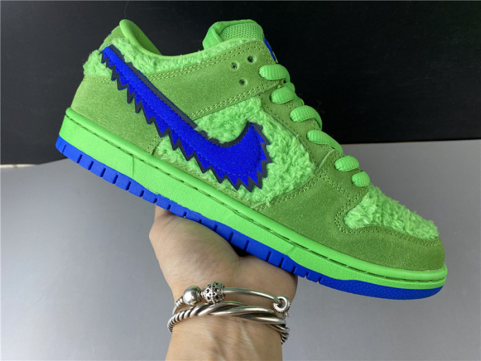 nike sb dunk low "grateful dead - green bear" - cj5378-300