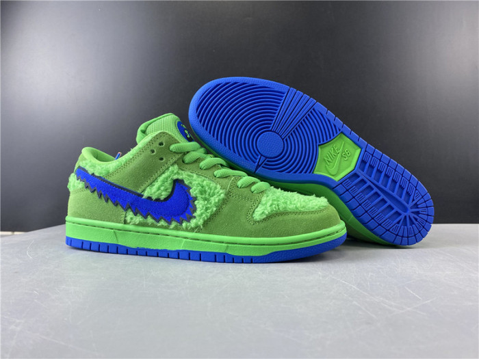 nike sb dunk low "grateful dead - green bear" - cj5378-300