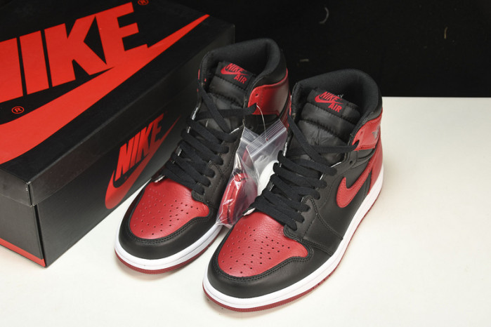 air jordan 1 retro bred "banned" (2016) 555088-001
