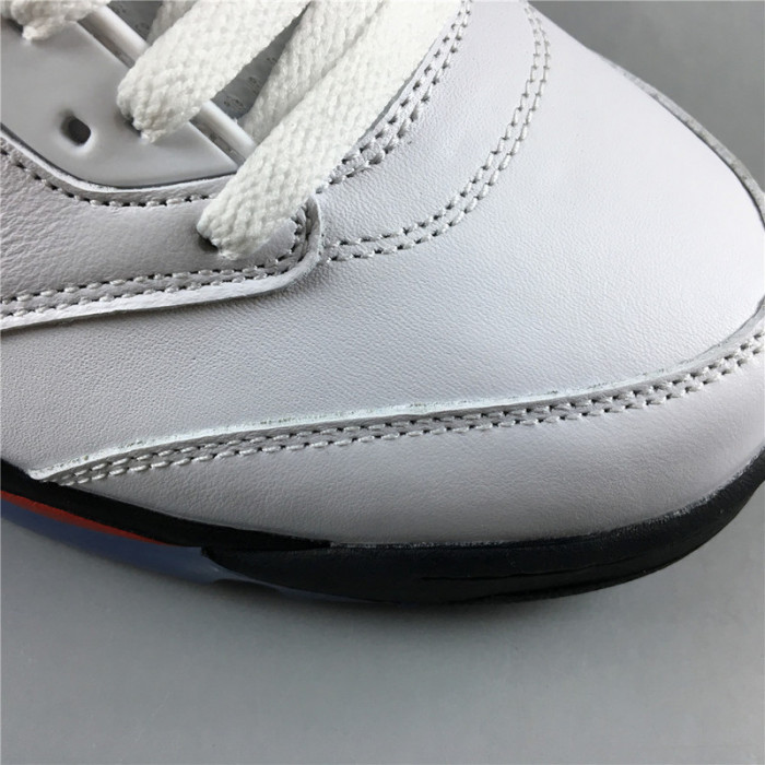 air jordan 5 retro fire red silver tongue (2020) da1911-102