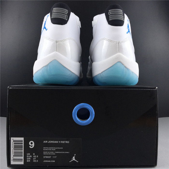 air jordan 11 retro legend blue (2014) 378037-117