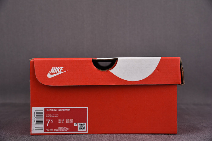 nike dunk low white/black- panda dd1391-100