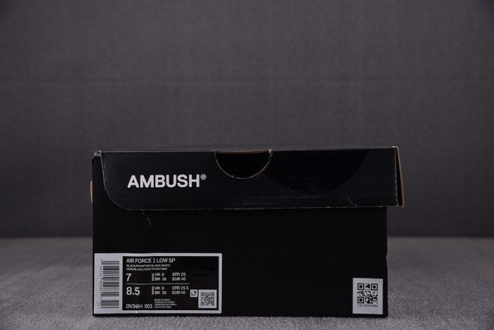 nike air force 1 low sp ambush black