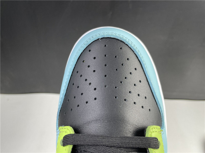 nike dunk low le oil green multi camo dh0957-001