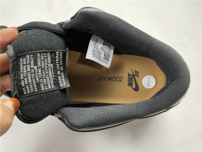 nike dunk low black cv1727-001